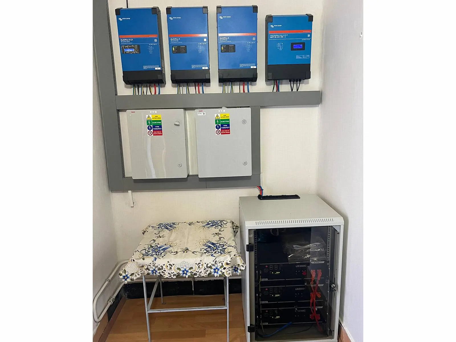 Dolní Ředice – Výkon 6,23 kWp, Baterie 10,65 kWh