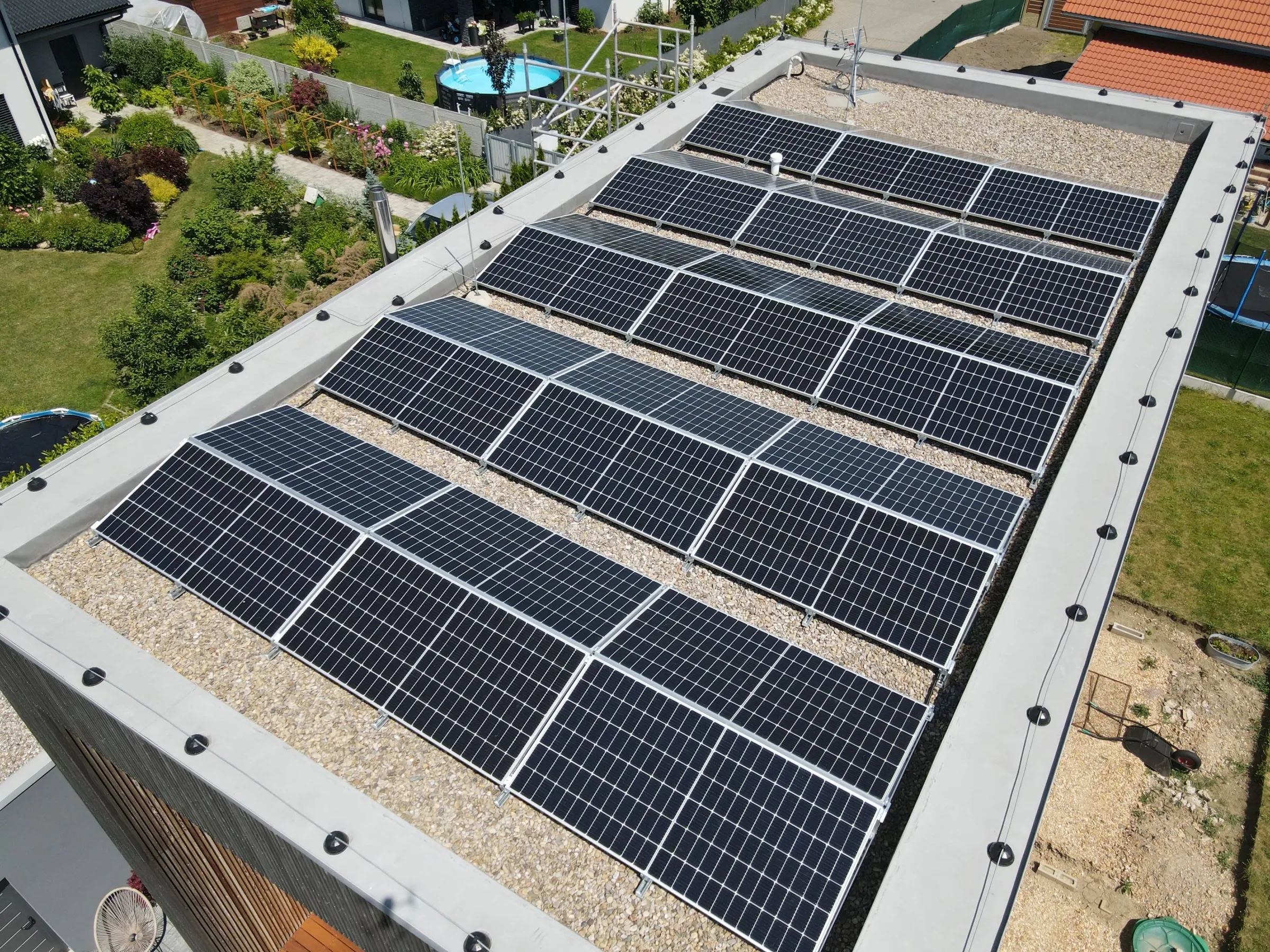 Pardubice Svítkov – výkon 13,35 kWp, baterie 12 kWh