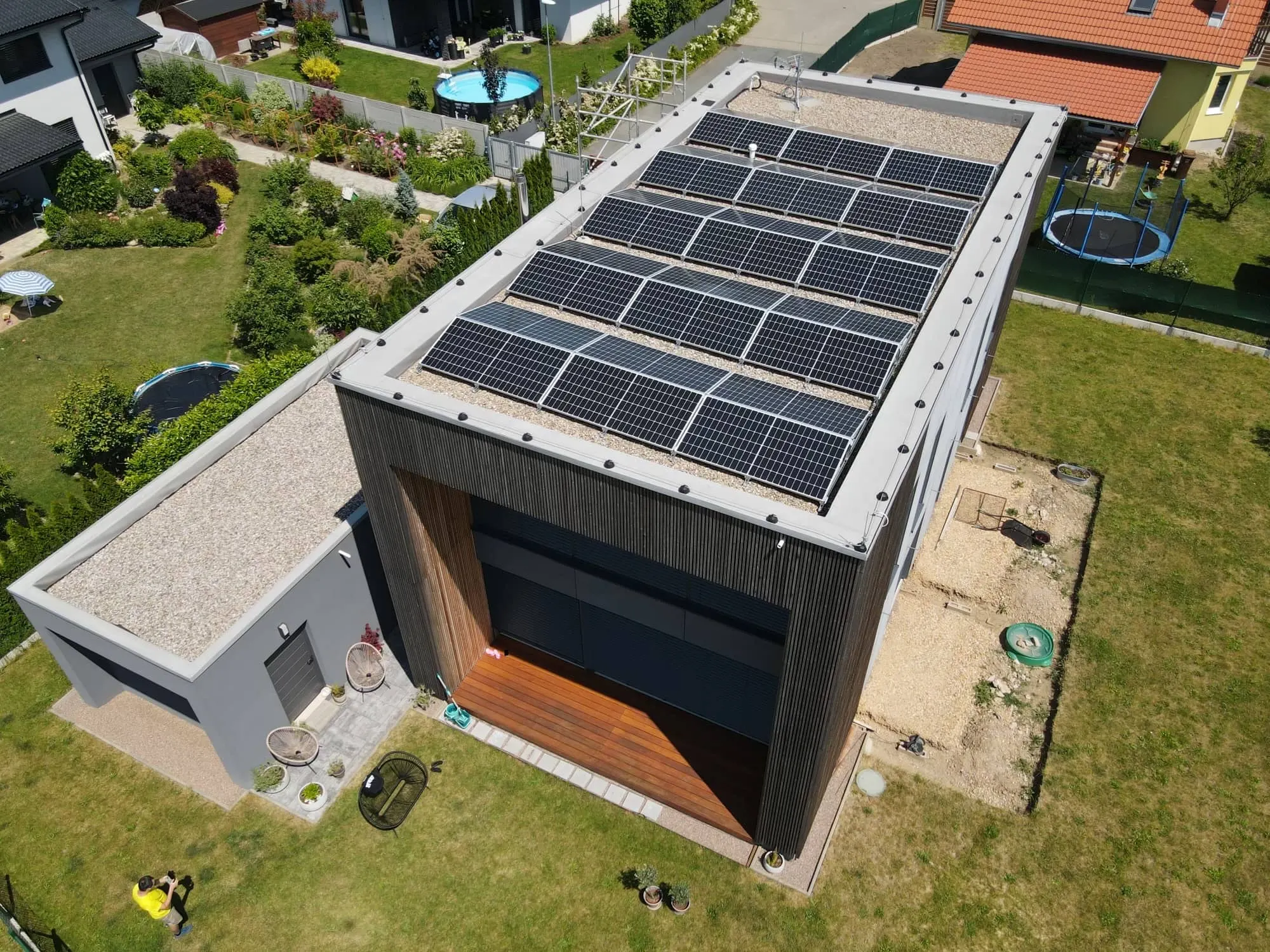 Pardubice Svítkov – výkon 13,35 kWp, baterie 12 kWh