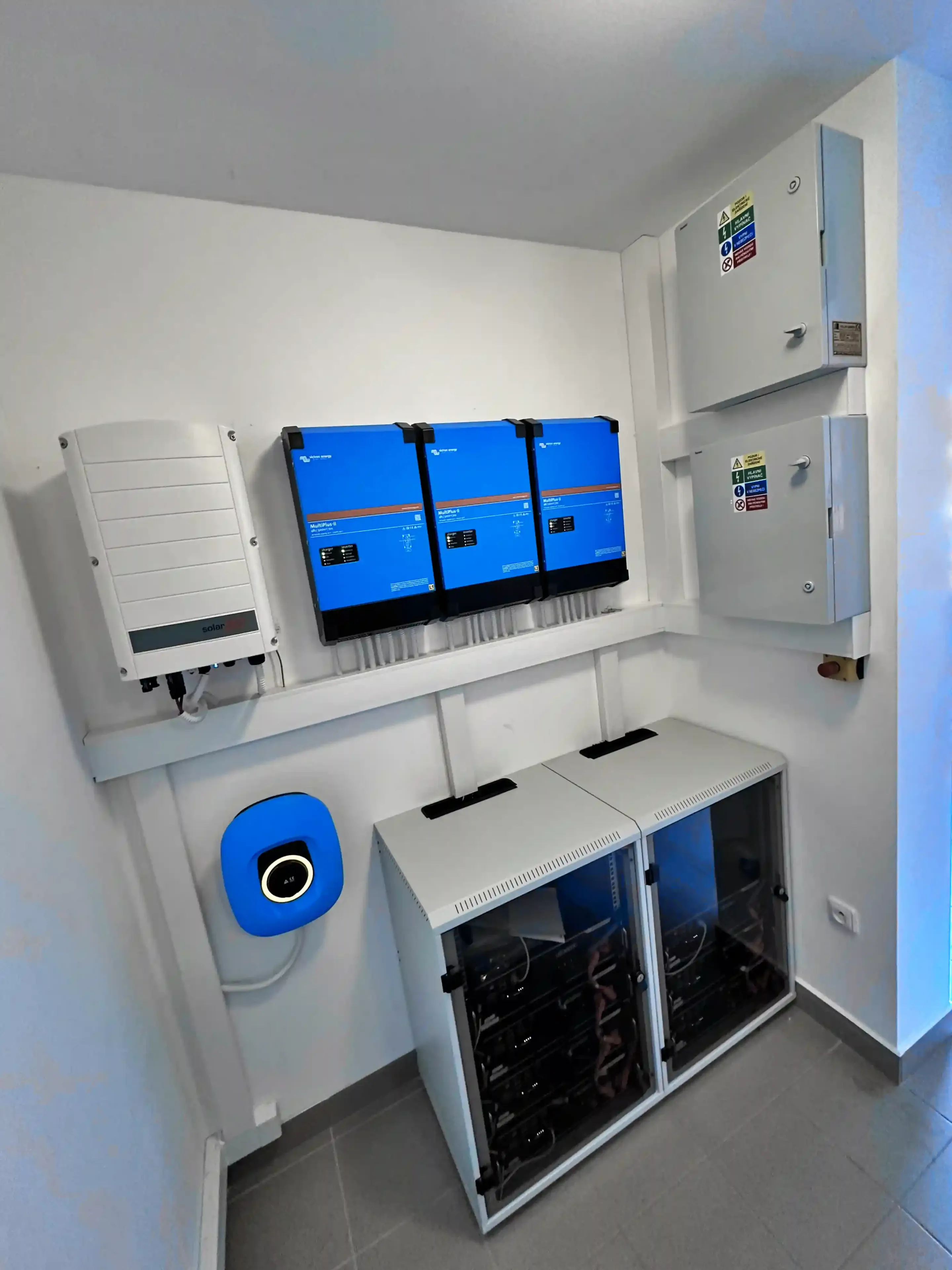 Vysoké Mýto – výkon 16,56 kWp, baterie 28,4 kWh
