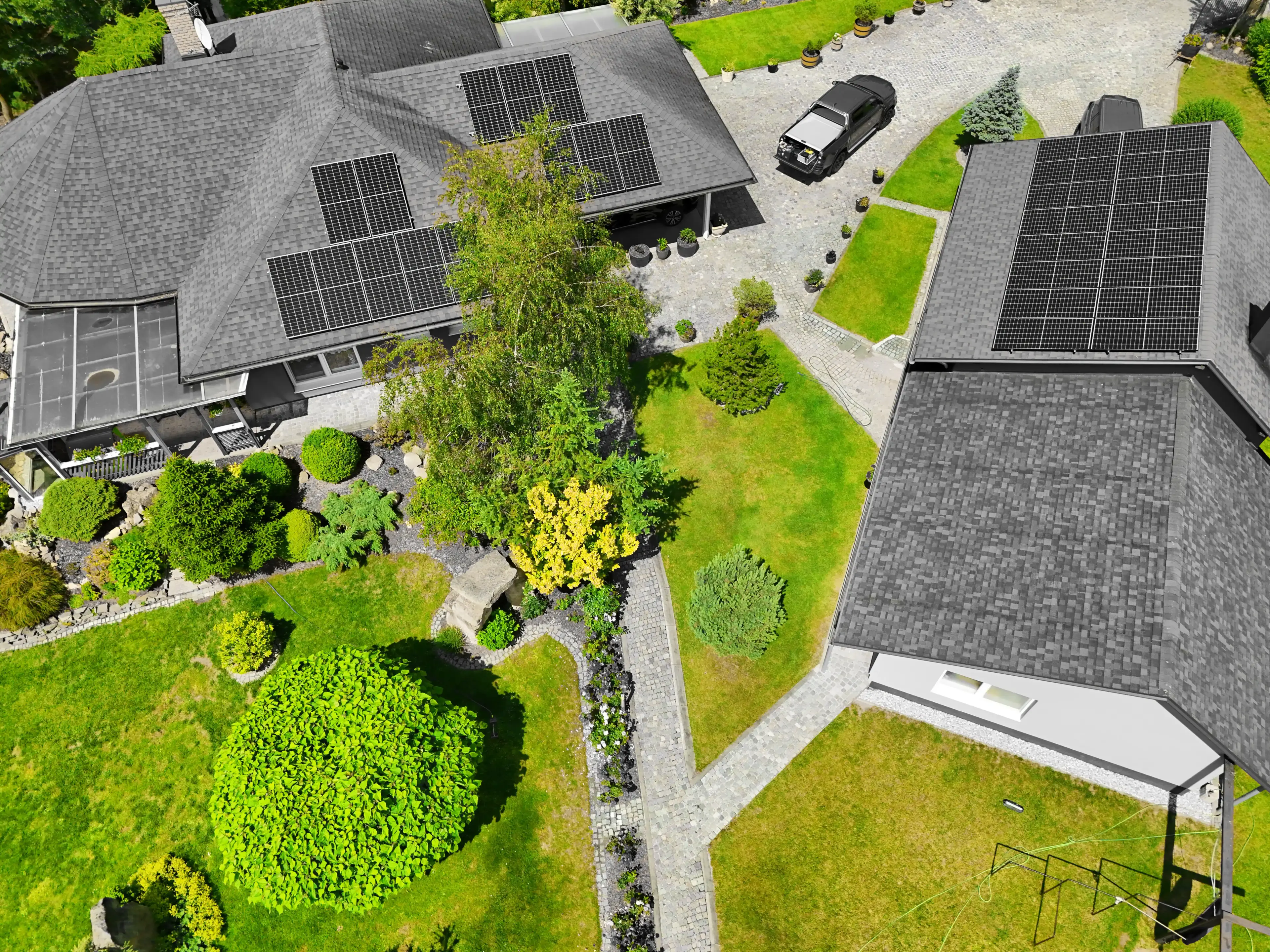 Libčany – výkon 19,32 kWp, baterie 28 kWh