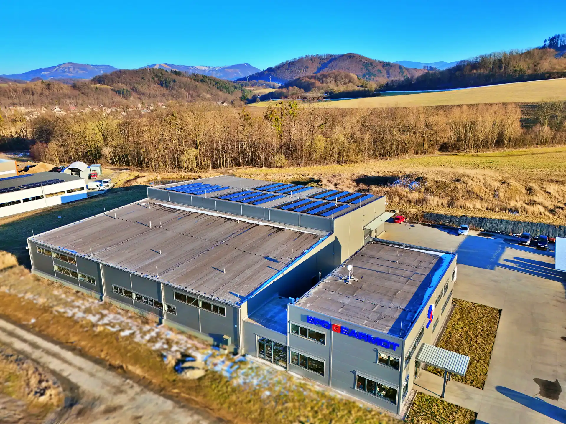 Firemní fotovoltaika EPO GEARMONT – 99,9 kWp, Kopřivnice